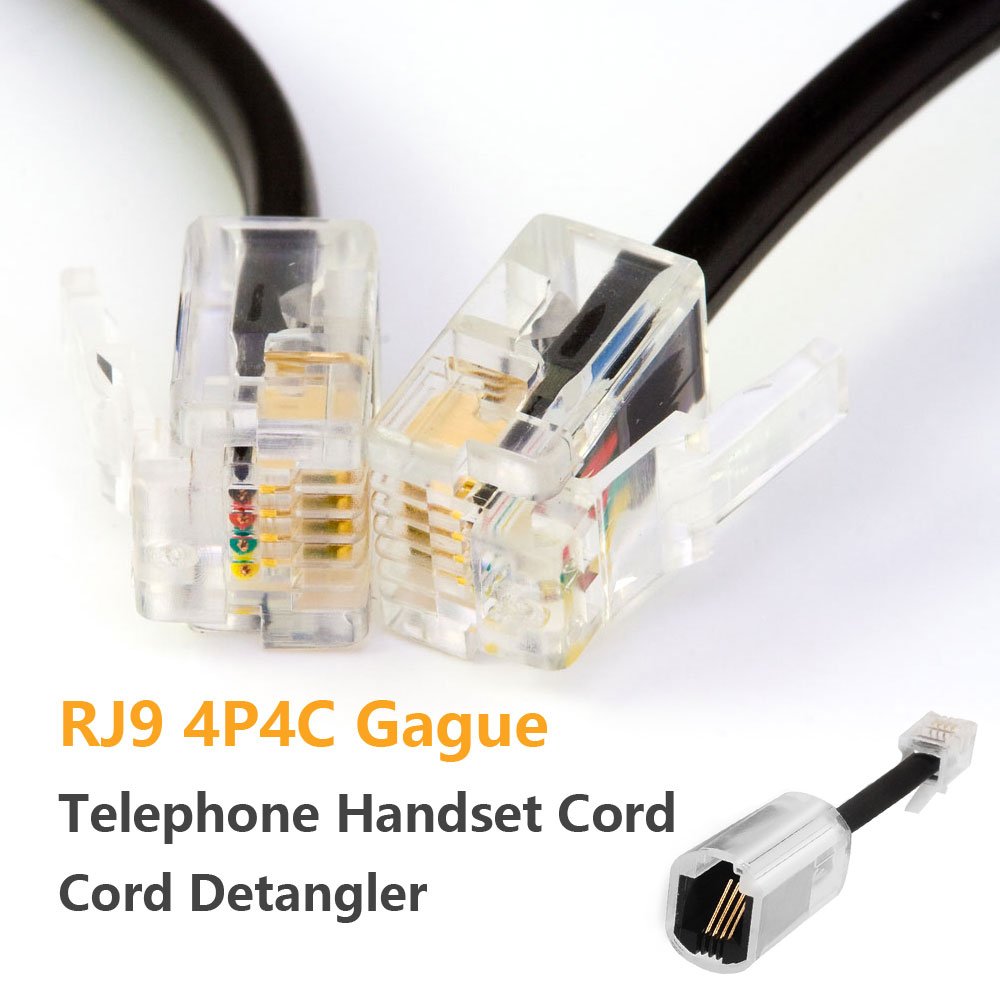 MEIRIYFA RJ9 Telephone Cord Phone Cord For Landline
