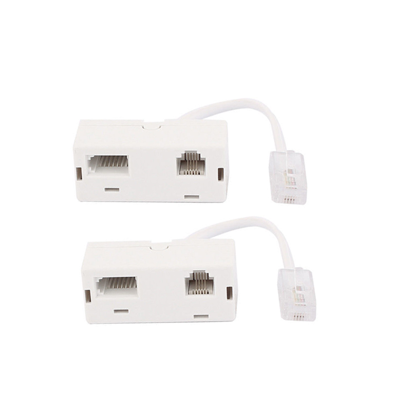 Original High Quality UK Rj11 Telephone Network One Male and Two