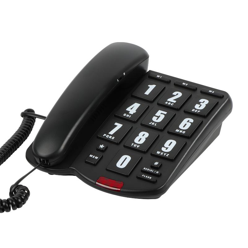 Big Button Telephone with Loud volume, Uvital Landline Phone